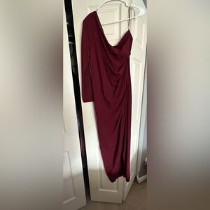 Maroon dress